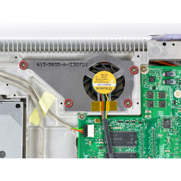 Замена вентилятора iBook G4 14 